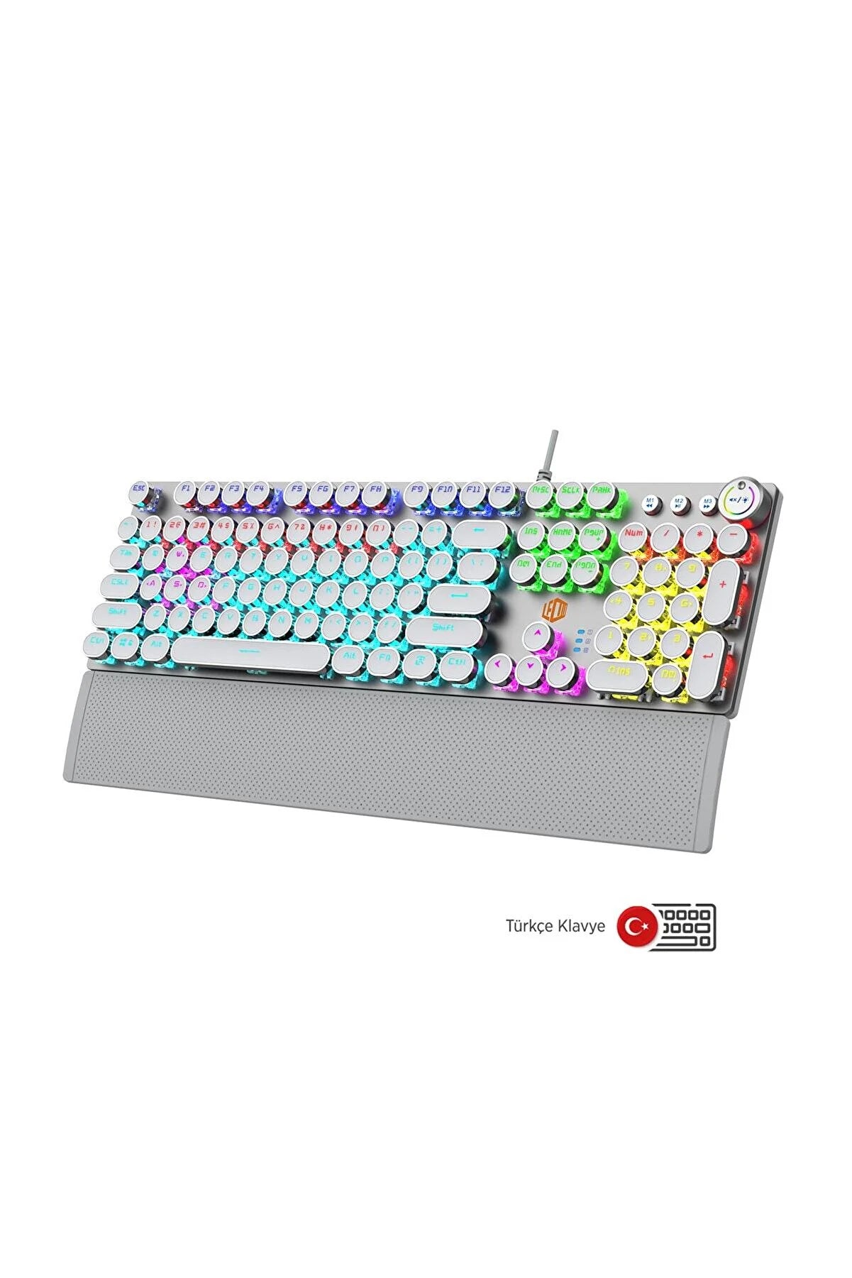 Lecoo KG1102 Kablolu RGB Mekanik Oyuncu Klavyesi