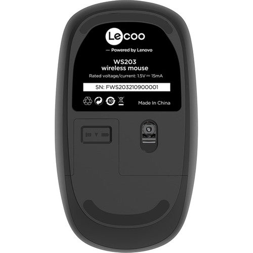 Lecoo WS203 Siyah Kablosuz Mouse