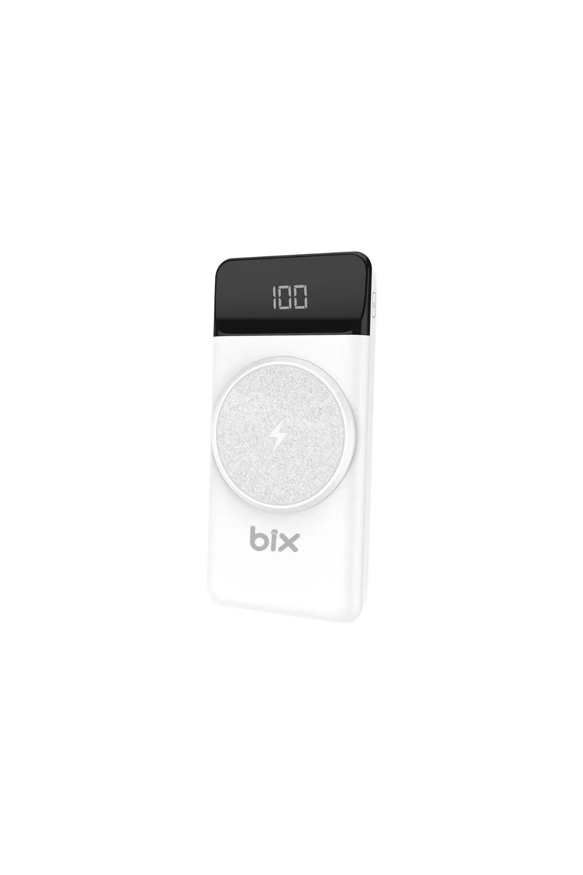 Bix PB102 10000mAh Hızlı Şarj Kablosuz Powerbank