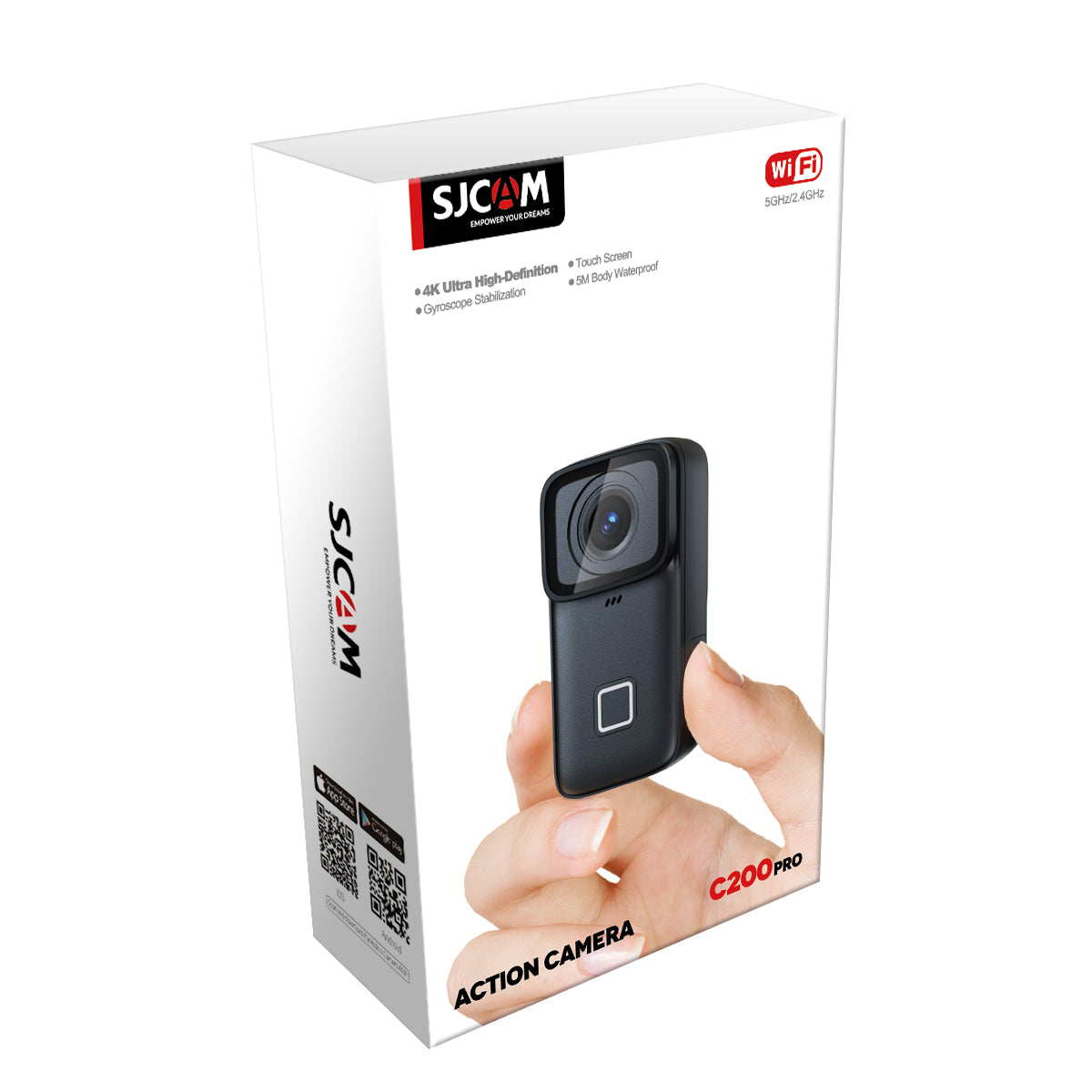 SJCAM C200 Pro Aksiyon Kamerası Siyah