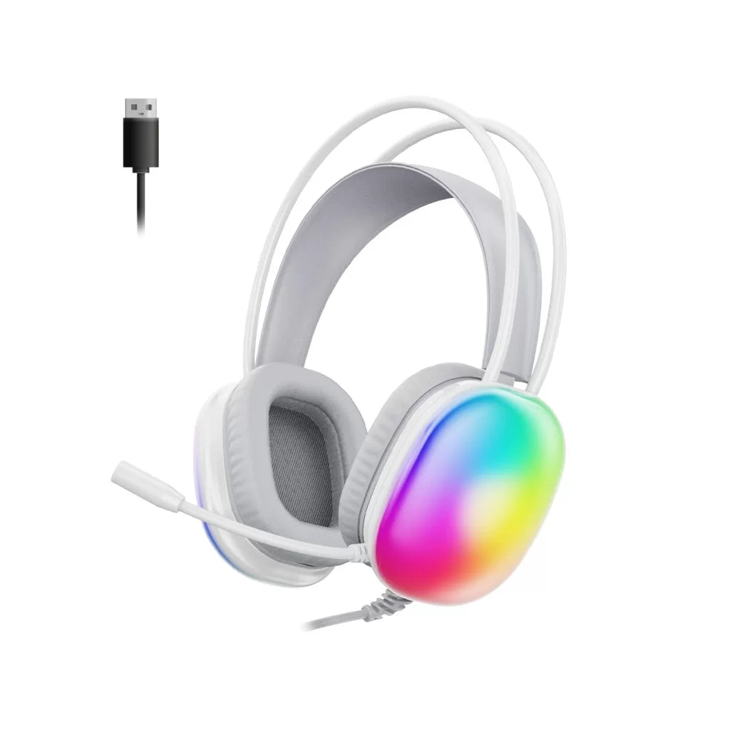 Lecoo HT409 USB RGB Kulak Üstü Gaming Kulaklık