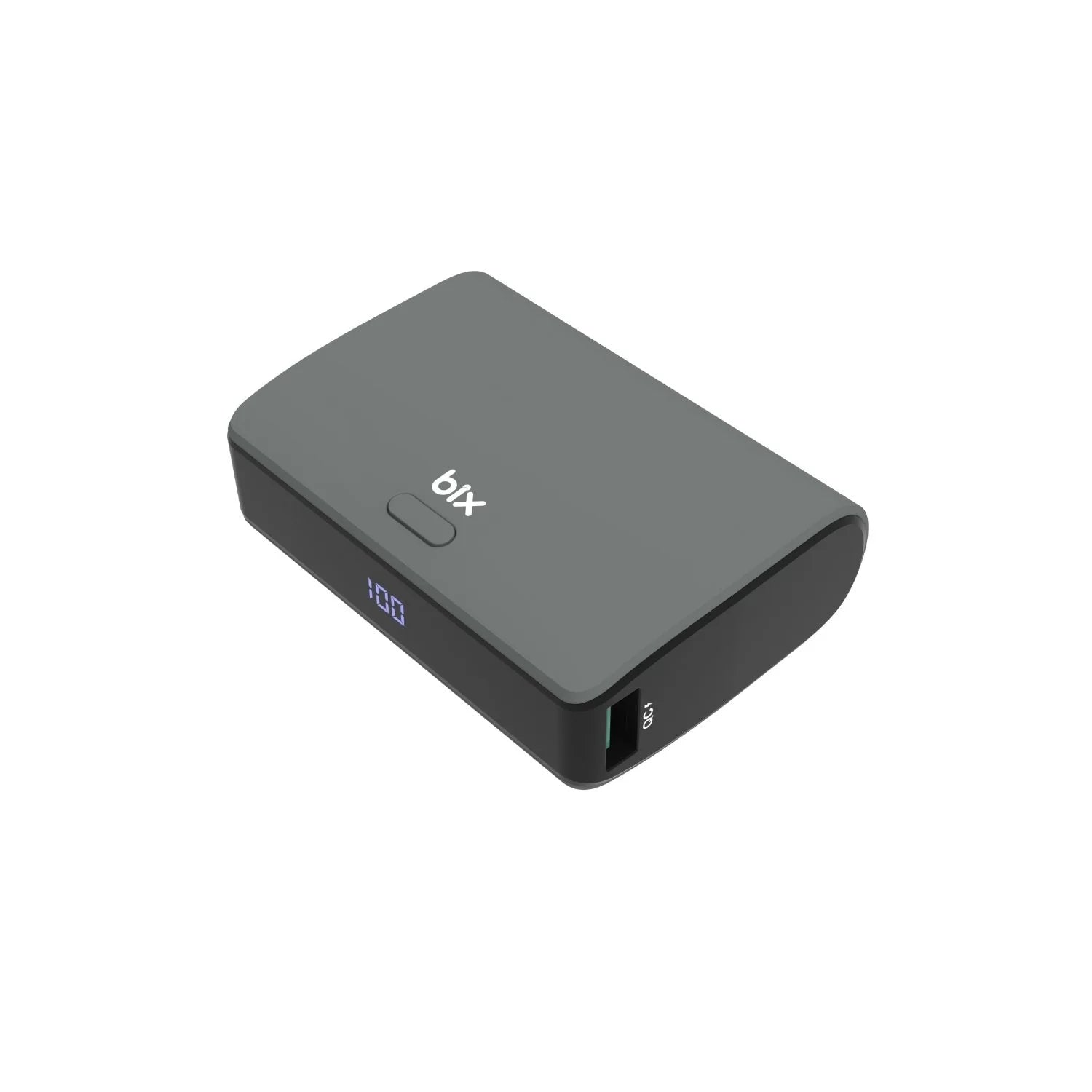 Bix 10000mah Type-C USB Çift Çıkışlı Led Göstergeli Mini Powerbank