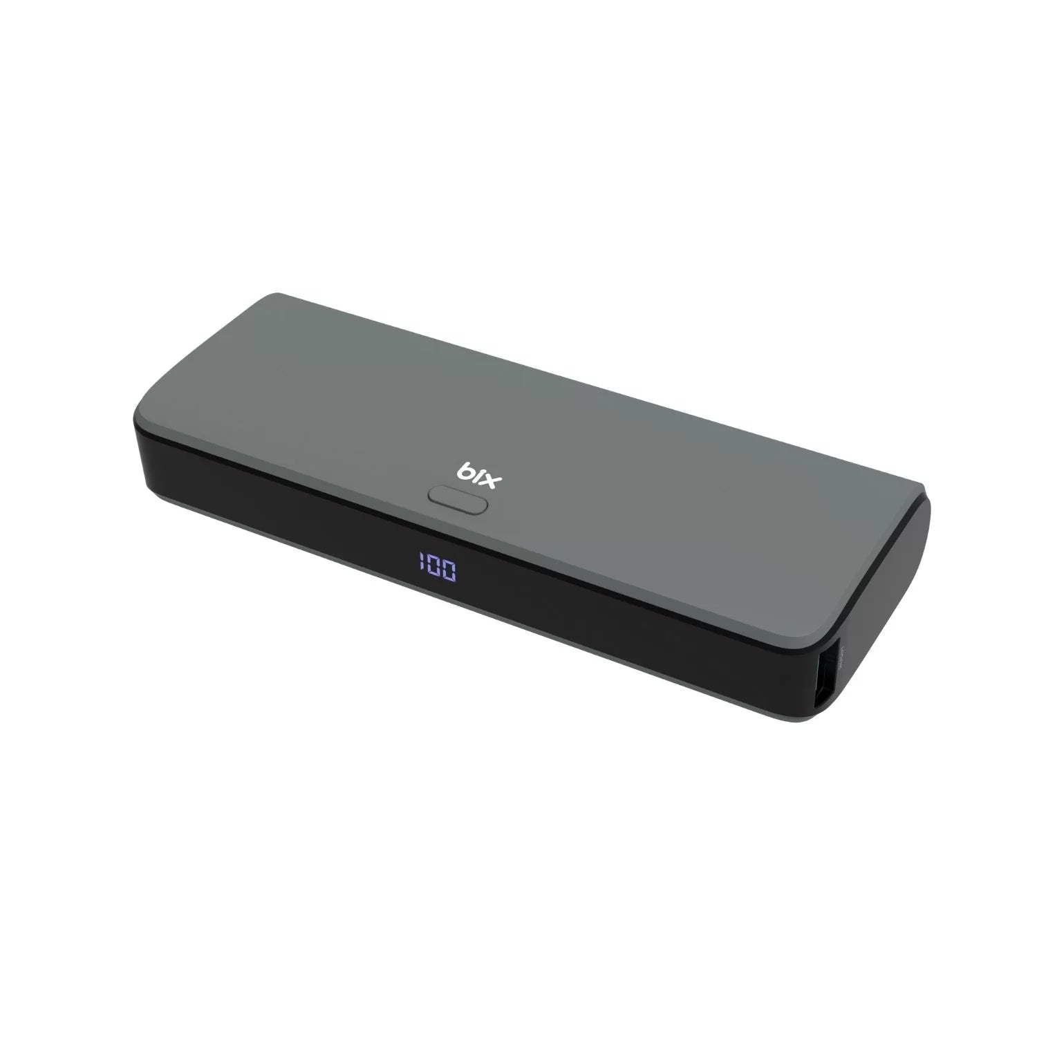 Bix 20000mAh USB ve Type-C 20W Çift Çıkışlı Dijital Ekranlı Powerbank