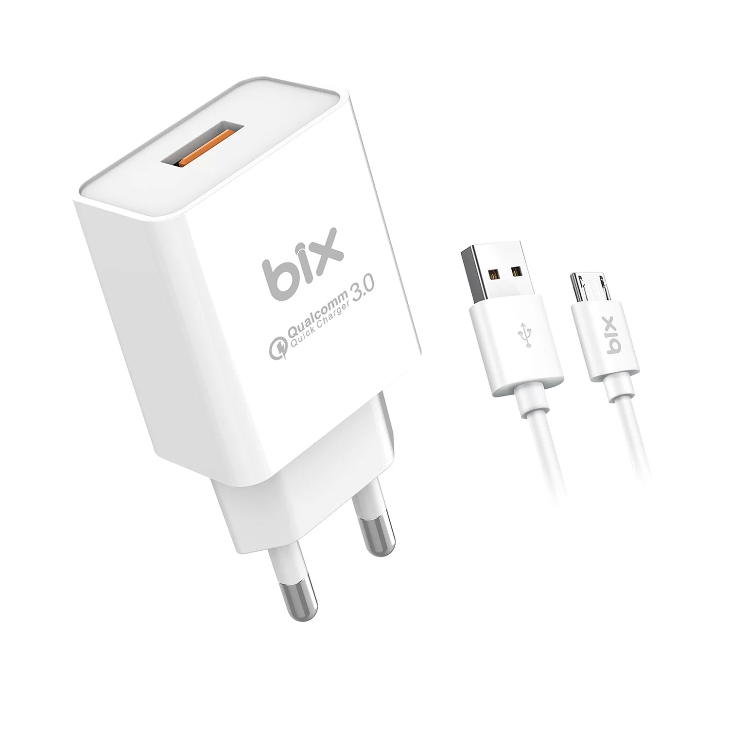 Bix Micro-USB Kablosu ve Adaptörü