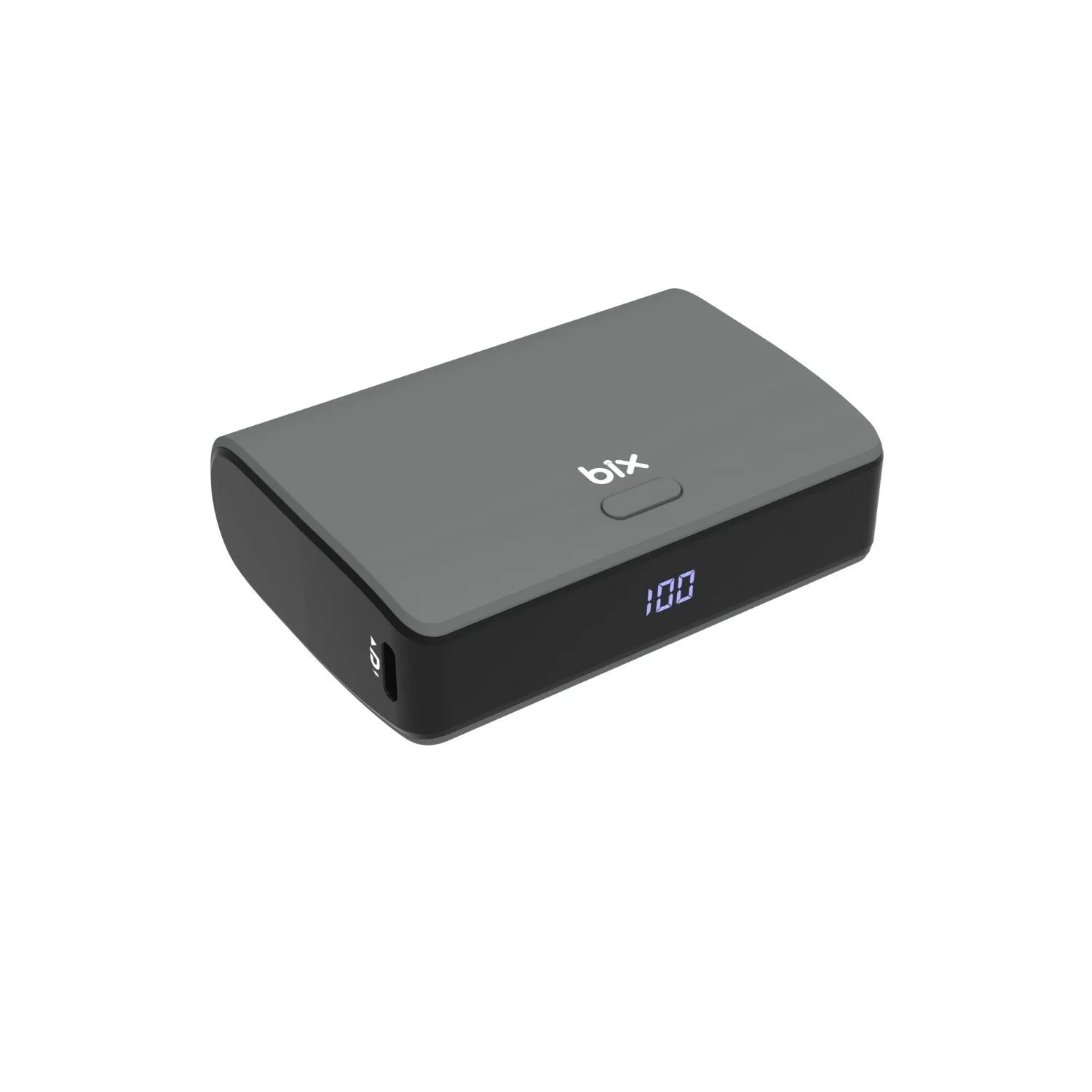 Bix 10000mah Type-C USB Çift Çıkışlı Led Göstergeli Mini Powerbank