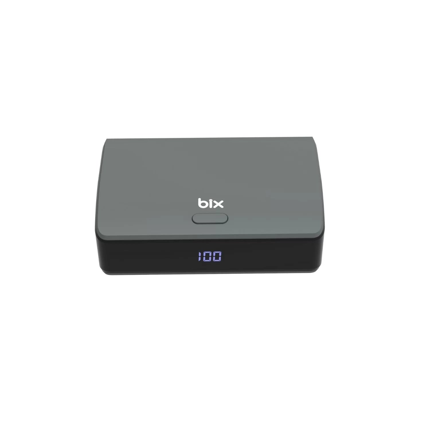Bix 10000mah Type-C USB Çift Çıkışlı Led Göstergeli Mini Powerbank